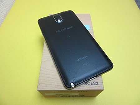 Amazon Simフリー Au Galaxy Note3 Scl22 ブラック シムフリー エーユー ギャラクシー ノートスリ スマートフォン本体 スマホ白ロム Simfree 家電 カメラ