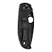 Spyderco Native 5 Lightweight Folding Knife - Black FRN Handle with SpyderEdge, Full-Flat Grind, CPM S30V Steel Black Blade and Back Lock - C41SBBK5
