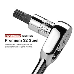 Capri Tools 30037 14mm XZN Triple Square Bit Socket