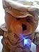 US Military Desert Fatigue Teddy Bear Plays God Bless the USA by Chantilly Lane