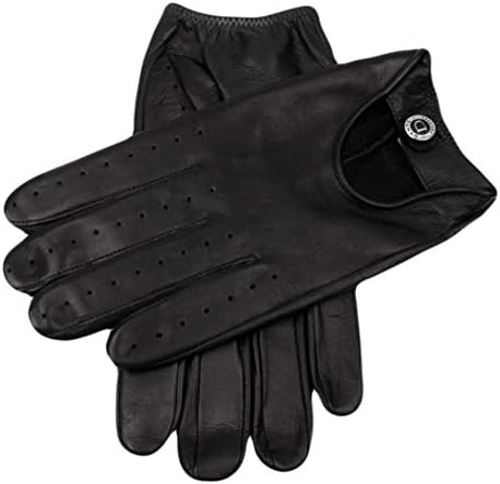 Dents Mens Woburn Hairsheep Leather Gloves - Black/Black