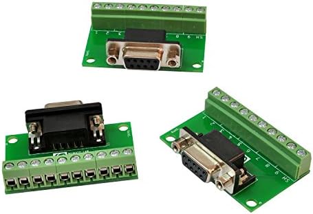 Serial DB9 Female Breakout Board (Three Units)