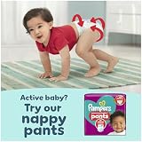 Pampers Premium Protection New Baby Size 1 180 Nappies 2kg-5kg Monthly Pack view 10