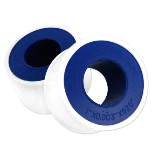 1" x 520" Teflon Tape Thread Seal Tape (10pcs/box)