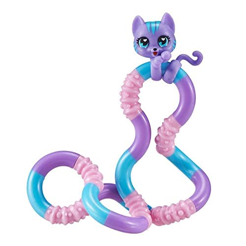 TANGLE Jr Pets Twisty The Kitty - Genuine Fidget Toys Sensory Toy - Twisty Fidget Toy Tangle Fidgets for Kids and Adults - Fidget Toy for School - Gift for Teens and Adults