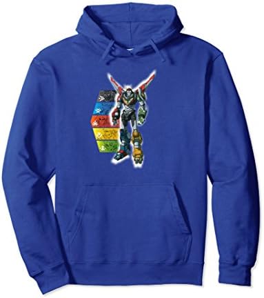 Unisex Voltron Legendary Defender Combinable Lions Hoodie XL: Royal Blue