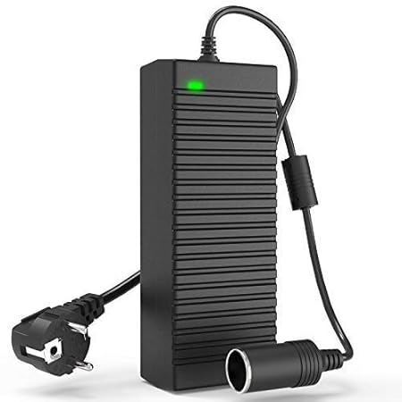 Trehai Spannungswandler - 10A 120W Netzteil KFZ Netzadapter Wechselrichter Wandler 100V/110V-220V/230V/240V auf 12V AC DC Ada