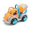 Viking Toys Silent Safe Plastic Jumbo Cement Truck Indoor and Outdoor Play