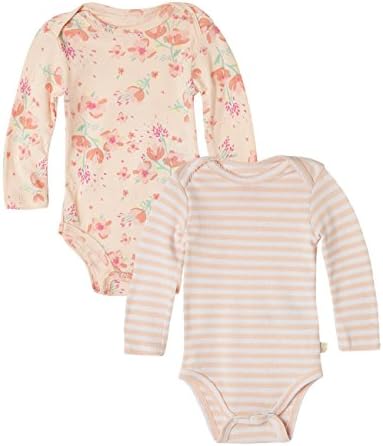 Baby Girl Long Sleeve Color Onesies 2 Pack Newborn | Ropa de Bebe Niña