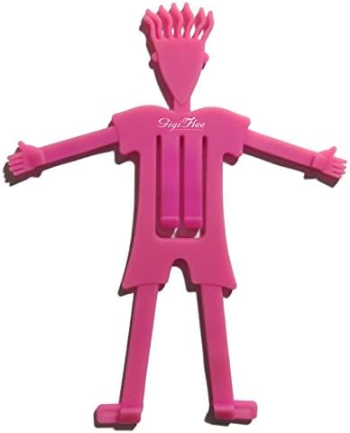 Universal Silicone Flexible Crazy Hair Phone Holder Car Mount (Pink)