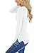 FARYSAYS Women's Casual Henley Shirts Button V Neck Long Sleeve Blouse Tops with Pockets (S-XXL)