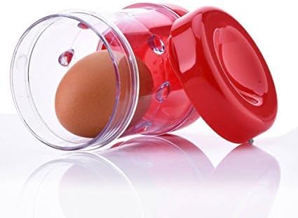 Egg Peeler Hard Boile Egg Shell Peeler Peeling Kitchen Tool-Red
