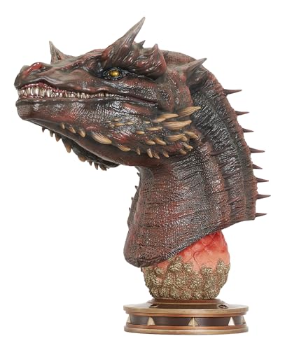 Diamond Select Toys House of the Dragon: Legends in 3-D Caraxes 12” Resin Bust
