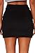 Meyeeka Womens Sexy High Waist Lace Up Bodycon Faux Suede Split Tight Mini Skirt