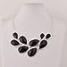 Jane Stone Bubble Bib Chunky Necklace Fashion Jewelry Statement Necklace Party Jewelry(Fn0564)