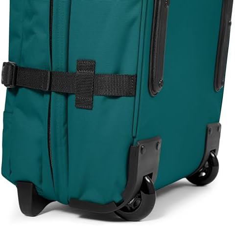 Tranverz L Valise Grand Format 121L (79 x 40 x 33 cm), grande valise de voyage à roulettes, bagage résistant avec double compartiment, poignée télescopique & serrure TSA - PEACOCK GREEN