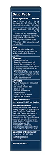 Natralia Eczema & Psoriasis Cream, 2 Ounce Tube
