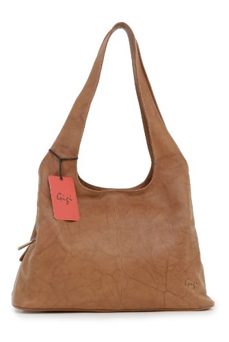 Gigi Leather Shoulder Bag - Othello 4326