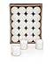 Dashington® Unscented White Votive Candles, 10 Hour Burn Time (Pack of 20)