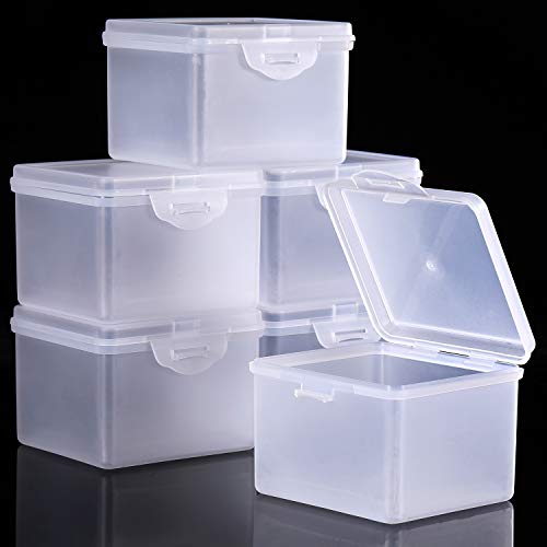 4 SATINIOR+Plastic+Storage+Containers+Hinged