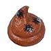 X Hot Popcorn 100 Pcs Fake Flies Plastic Simulated Fly Joke Toys Prank Flies Toys for Joke Halloween Party Favors