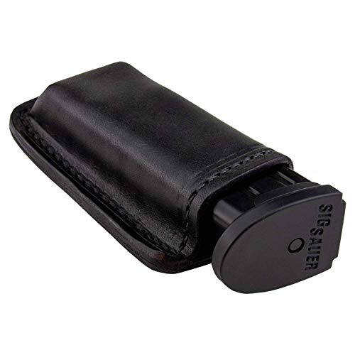 Relentless Tactical Leather Magazine Holder Made in USA Sizes to fit virtually Any 9mm.40.45