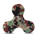 Cppslee Hands Fidget Spinner Safe Cool Toy Stress Reducer- Perfect For ADD, ADHD, Anxiety, and Autism Adult Children (A- #10 Camouflage green)