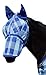 Kensington KPP Fly Mask with Nose Cover and Ears, Blue Ice Plaid, Large