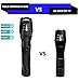 Brightest Tactical Flashlight, High-Powered LED Flashlights - Zoomable for Emergency Camping Accessories Hiking Everyday Use - Great Gift Surprise (1Pack Black)