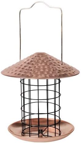 Amazon Com Copper Seed Cylinder Feeder Garden Outdoor