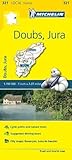 Michelin FRANCE Doubs, Jura Map 321 (Maps/Local (Michelin)) by