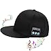 Bluetooth Cap,Wireless Bluetooth Speaker hat Bluetooth Beanie hat Wireless Baseball Cap Music Cap Wireless hat Headphones Outdoor Leisure Cap for Man&Woman Black