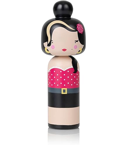 Amazon.com: Lucie Kaas Kokeshi Doll - Audrey : Toys & Games