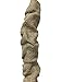 Royal Designs, Inc. Cord & Chain Cover 4 ft Silk Type Fabric, Chandelier Pendant Lighting Chain & Cable Management, Touch Fastener, Burlap - 1 Pack