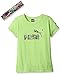 PUMA Big Girls' Tee with Head Band, Green, Large (12-14)