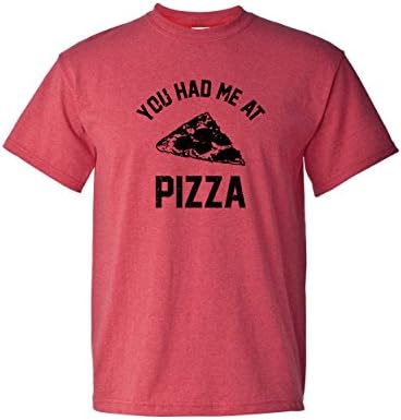 Day Owl You Had Me at Pizza Short Sleeve T-Shirt (Medium)