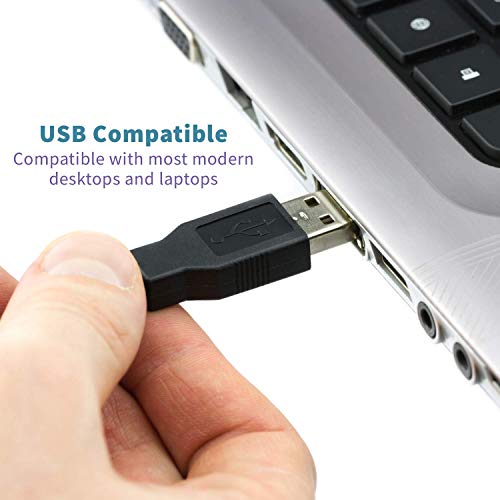 ECS WordHear-O USB Transcription Headset with Under-Chin Design
