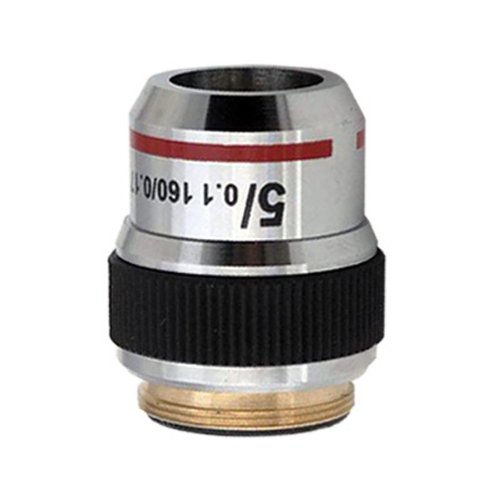AmScope A5X 5X Achromatic Microscope Objective