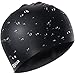 Rioa Swimming Cap Waterproof Unisex Premium Earmuffs Silicone No-Slip Swimming Cap for Adults Kids Woman and Men One Size Hat