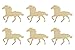 Horse Shape Unfinished Wood Animal Cut Outs 3