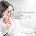 ESARORA Ice Roller, Ice Roller for Face & Eye, Puffiness, Migraine, Pain Relief and Minor Injury, Skin Care Products with 2 Roller (1 Plastic Roller & 1 Stainless Steel Roller)