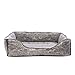 K&H Pet Products Amazin' Kitty Lounge Sleeper Cat Bed, Gray