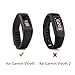 Replacement Fitness Wristband Band for Garmin Vivofit Replacement Strap Bands S L Small Lager Size to All size-Black