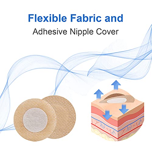 90 Pairs (180pcs) Nipple Cover for runners, Anti Chafing Nipple tape