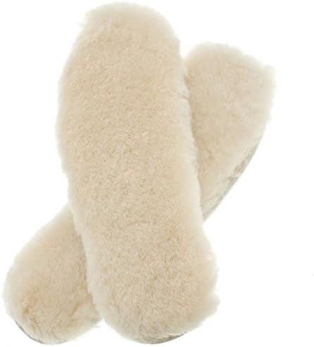 WARMIE Australian Sheepskin Super Thick Premium Shoe Insoles | Durable & Extra Fluffy