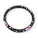 Finex Hello Kitty Car Steering Wheel Cover - Flowers Black - Universal Fit Auto Accessories