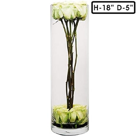 Home Garden Flower Acrylic Vase Decorative Centerpiece For Home
