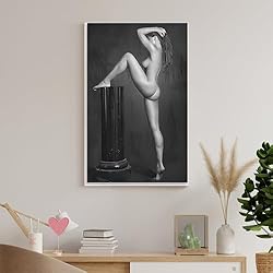 Black And White Sexy Woman Nude Art Erotic