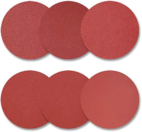 PSA Sanding Discs 6-Inch, Self Adhsive Back, Assorted Sandpaper 240/320/400/600/800/1000, 30 PCS