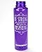 Motivational Bottle 32oz Fitness Workout Sports Water Bottle with Unique Timeline | Measurements | Goal Marked Times for Measuring Your Daily Water Intake, BPA Free Non-Toxic Tritan (Purple)